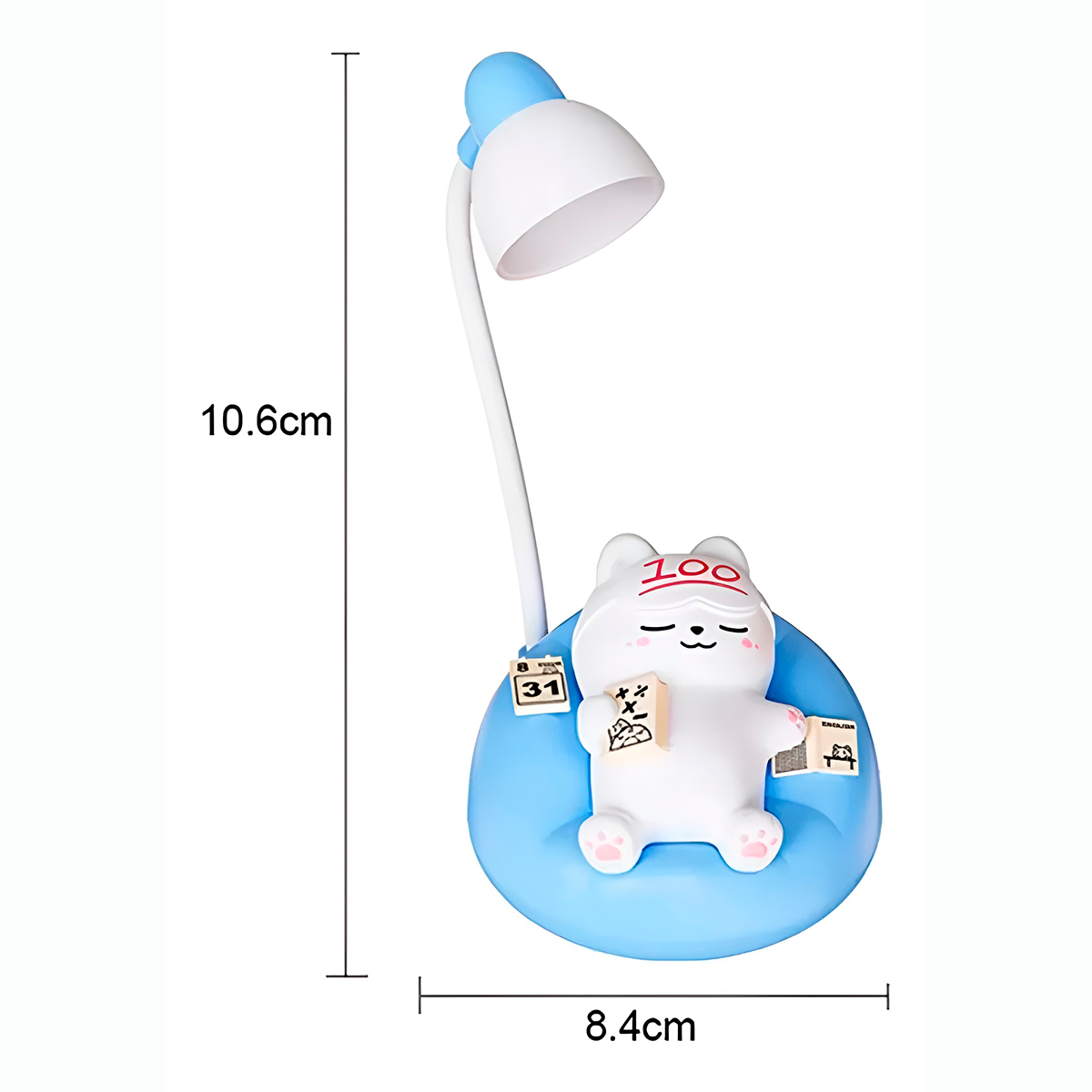 Luminária Led Gatinho Decoração Iluminação Quarto Sala — imagem 2