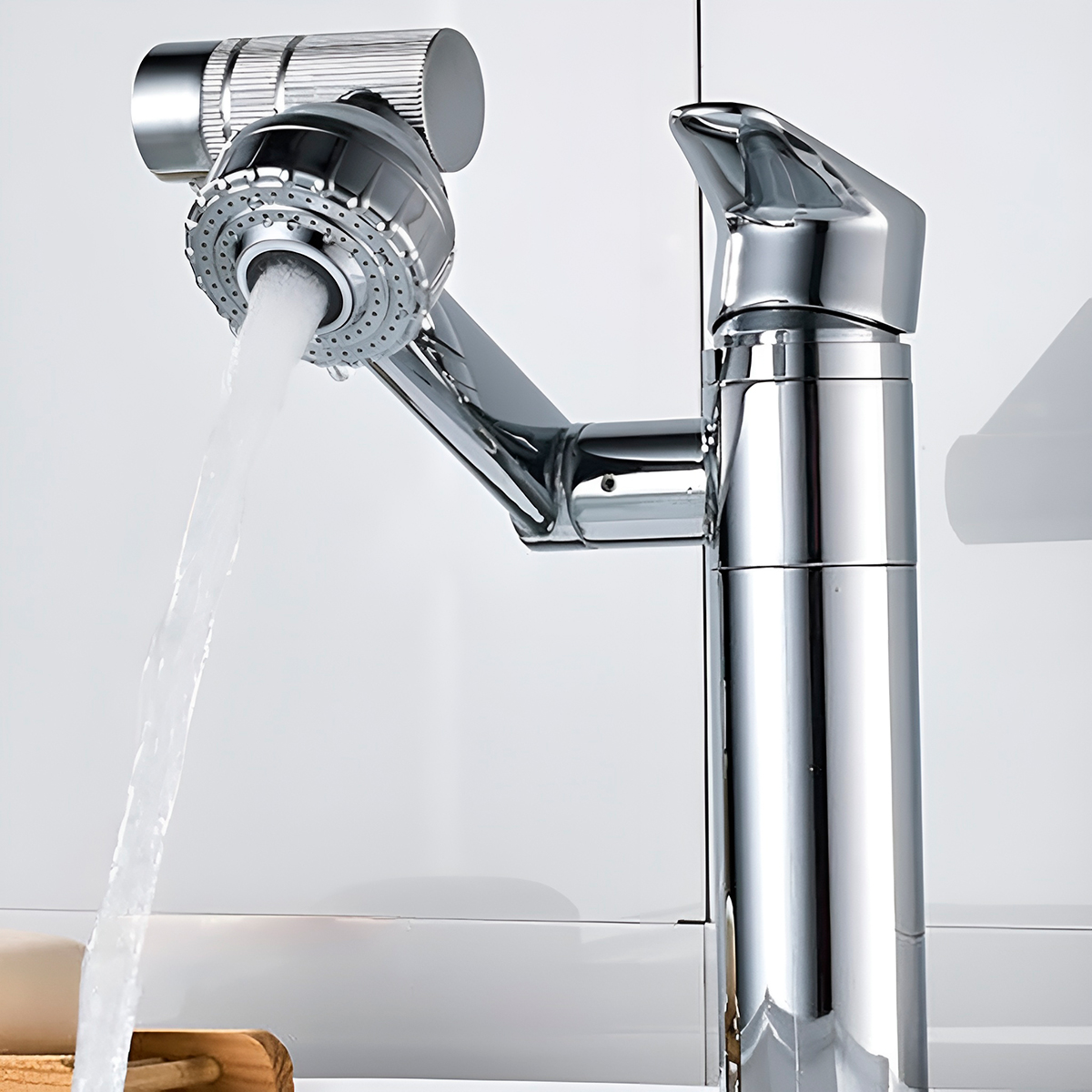 Torneira Banheiro Lavabo Monocomando Rotativa Fria Quente — imagem 4