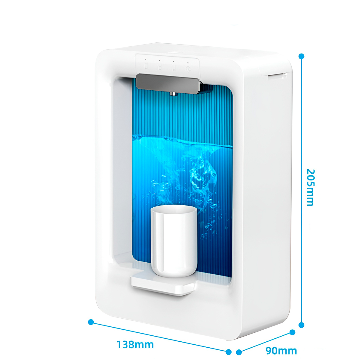 Dispenser Automático Enxaguante Bucal Banheiro — imagem 3