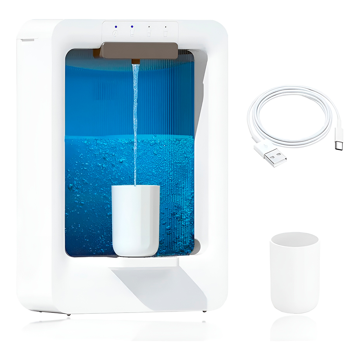 Dispenser Automático Enxaguante Bucal Banheiro — imagem 4
