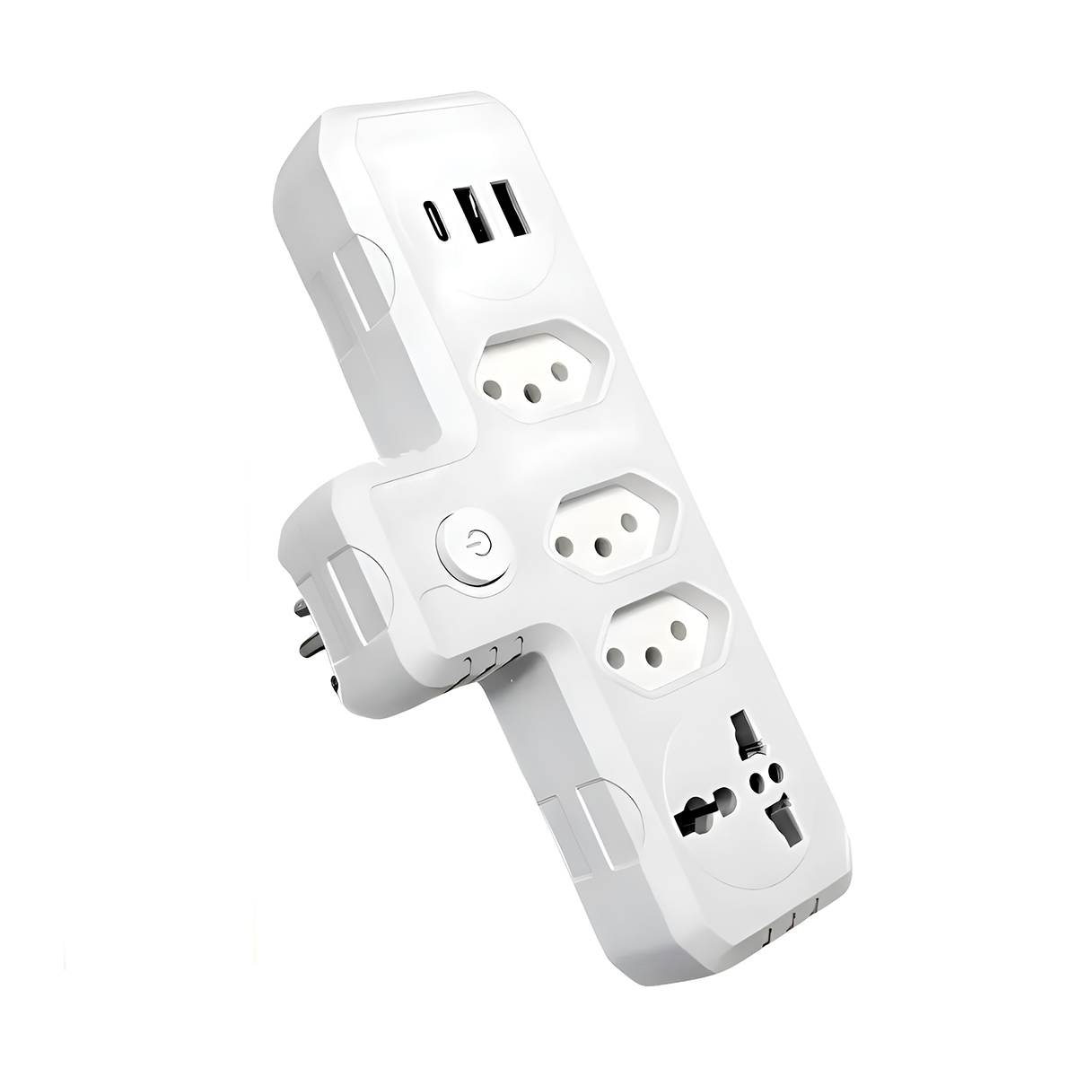 Filtro De Linha Extensor 3 Tomadas Eletricidade Adaptador — imagem 4