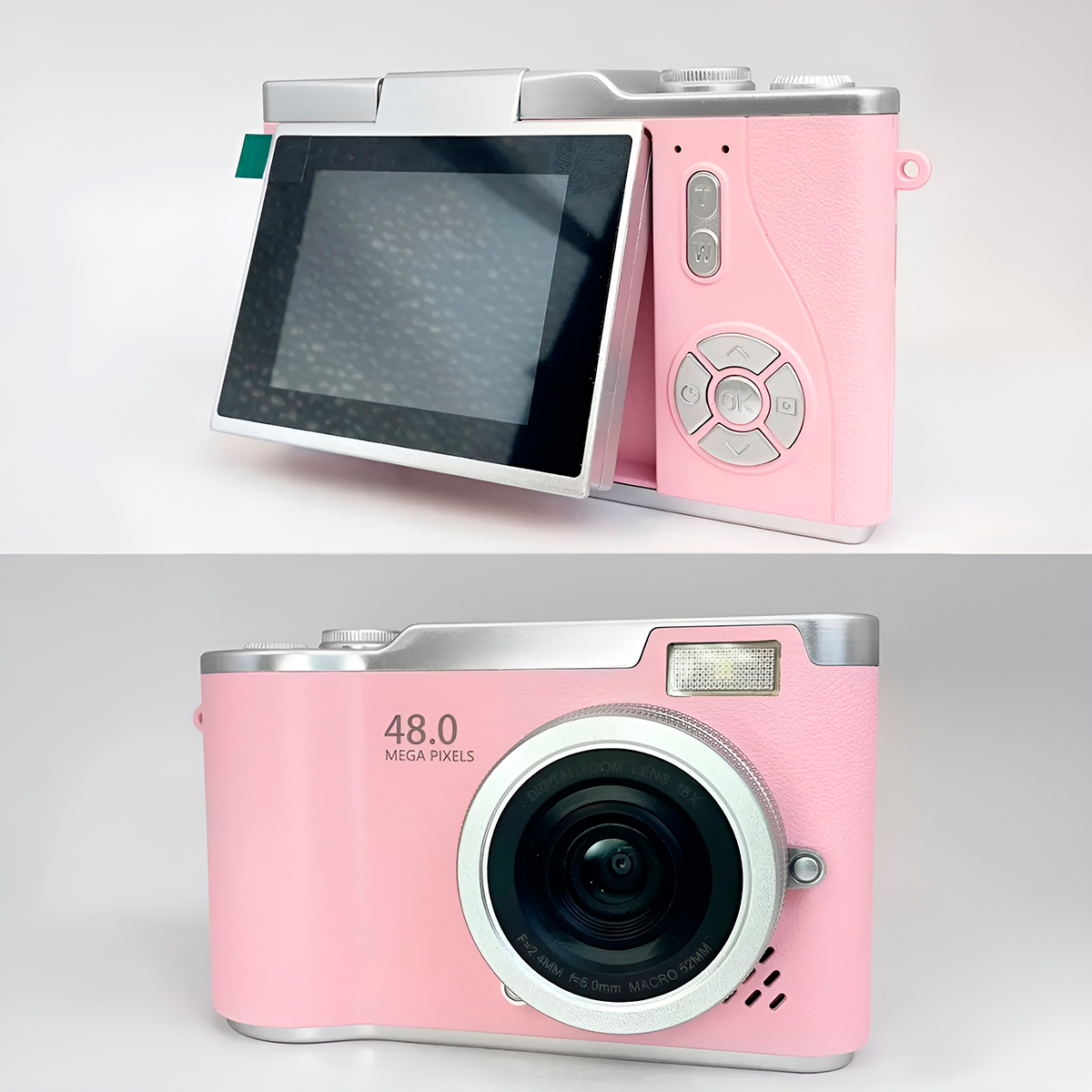 Câmera Fotográfica Digital 4k Tela Flip — imagem 1