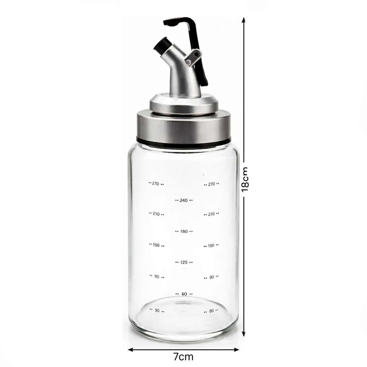 Galheteiro Azeite Vinagre Bico Dosador Utensílio 170ml — imagem 4