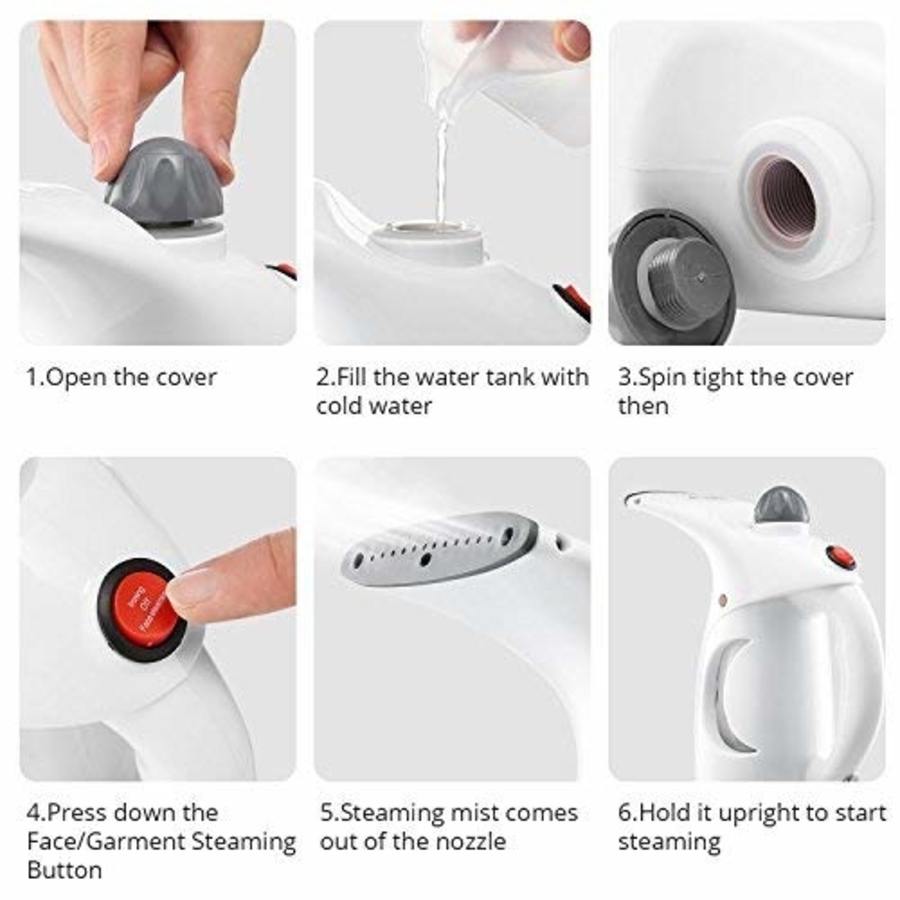 Ferro De Passar Vertical Vapor Compacto 300ml Branco — imagem 2