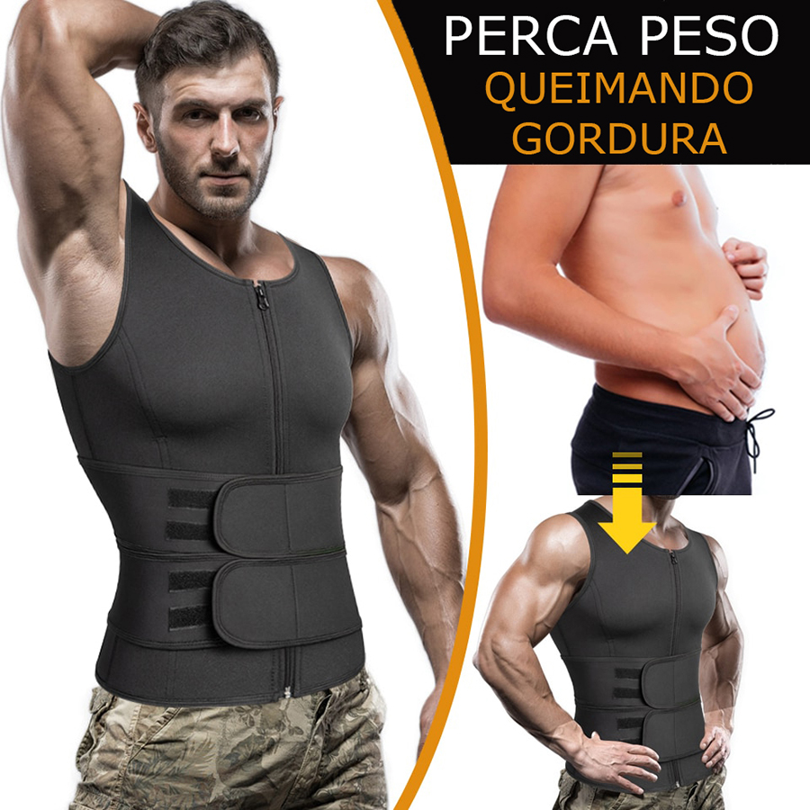 Regata Cinta Modeladora Termica Abdominal Masculina Tam:xxl — imagem 4