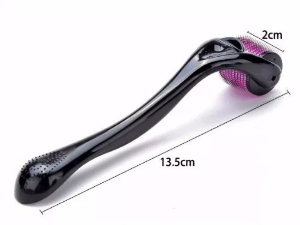 Dermaroller 540 Agulhas Micro Skin Roller Tratamento Facial — imagem 2