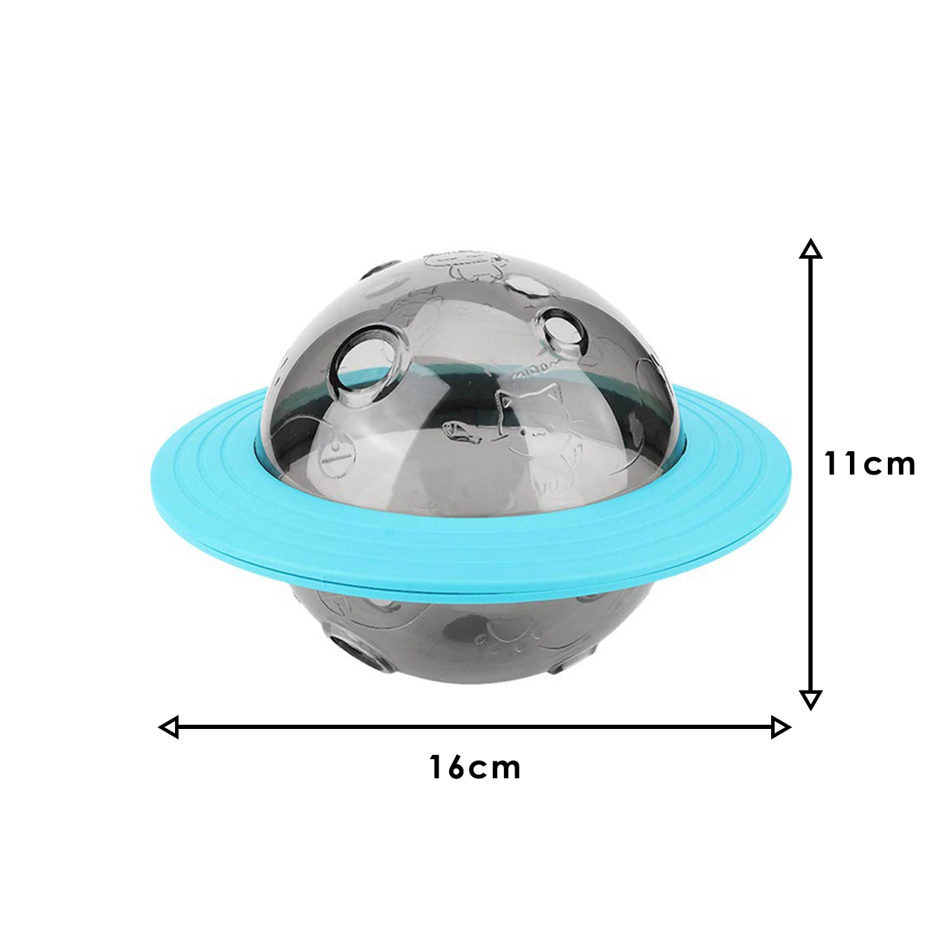 Brinquedo Interativo Pets Bola Dispenser De Petiscos : Azul — imagem 1