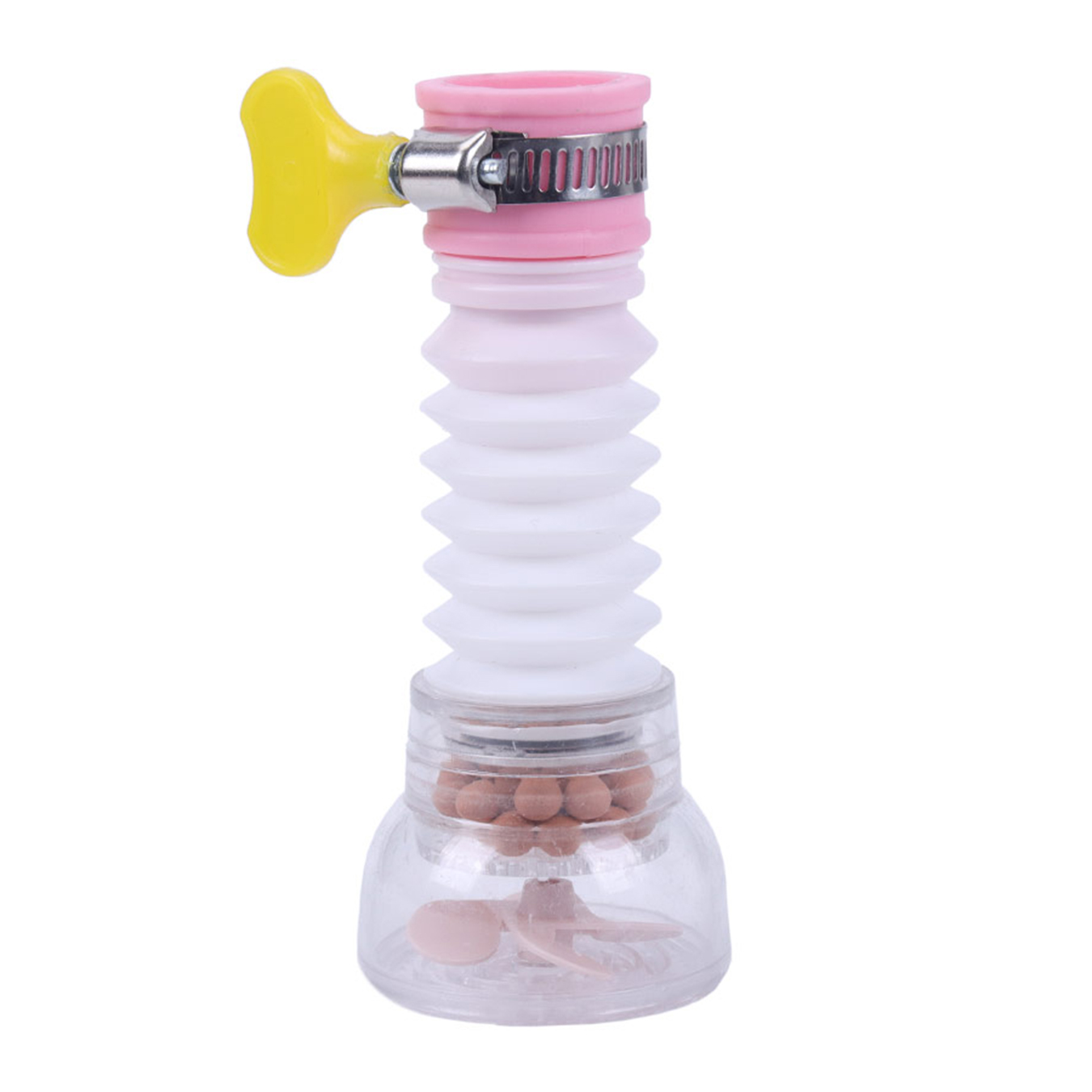 Bico Para Torneira Arejador Com Filtro Cozinha Cor:rosa — imagem 1
