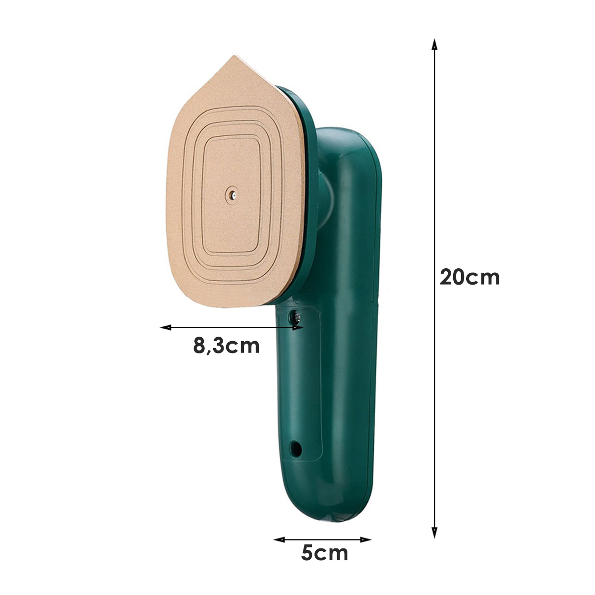 Mini Ferro De Passar Roupa Portatil Para Viagem Cabe Na Mala — imagem 1
