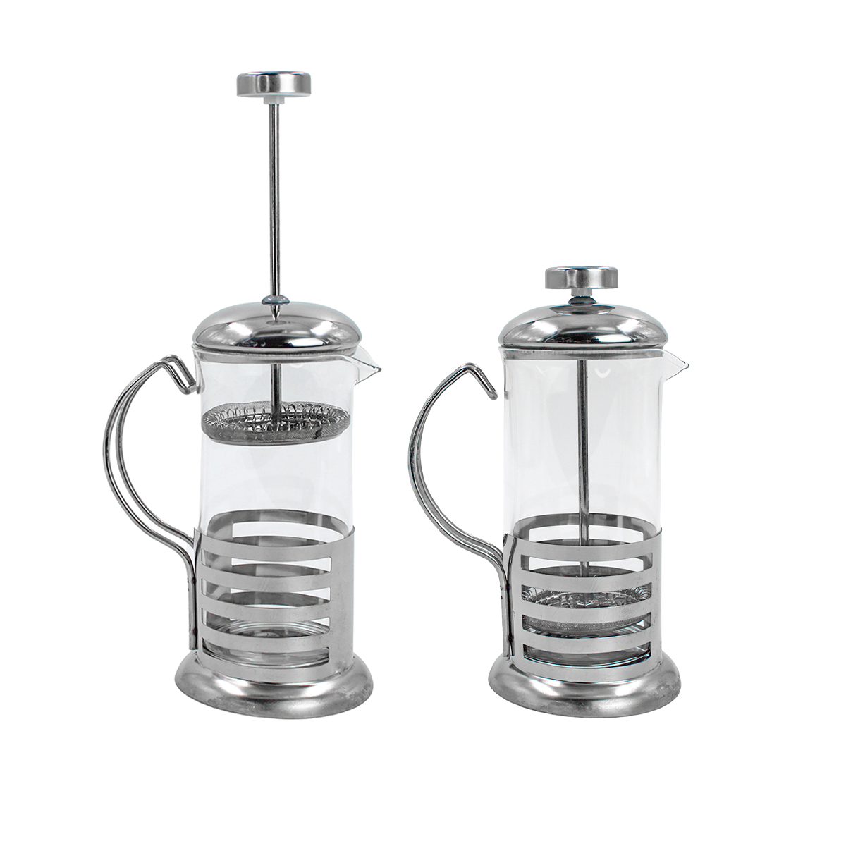 Cafeteira Prensa Francesa Infusor Vidro E Aço Inox 350ml — imagem 4