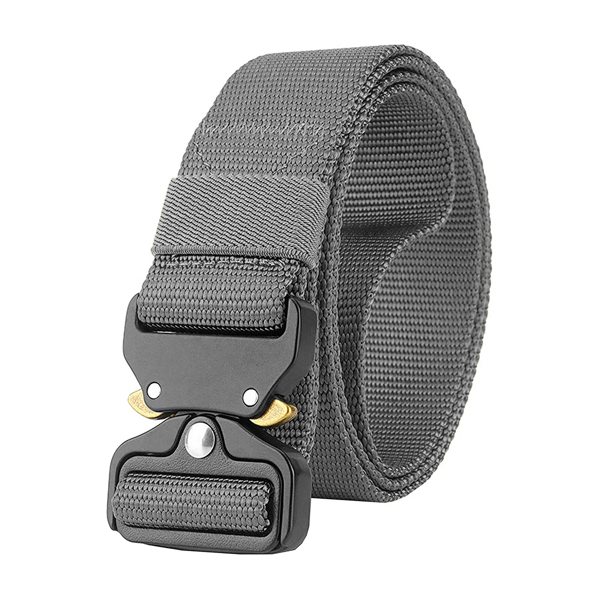 Cinto Tático Com Fivela De Engate Rápido Metal Preto — imagem 2