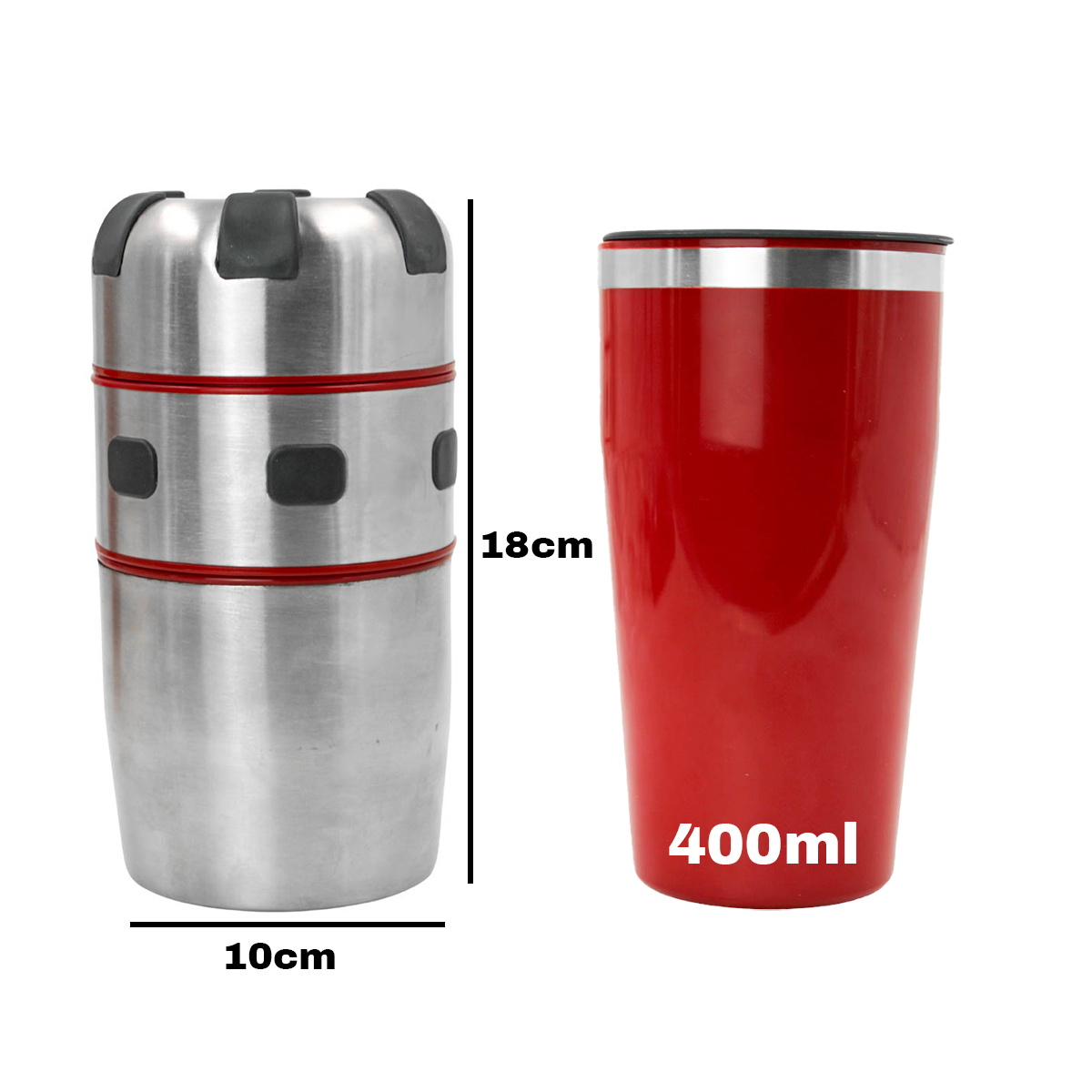 Espremedor Amassador Cortador De Frutas Verduras Aço Inox — imagem 2