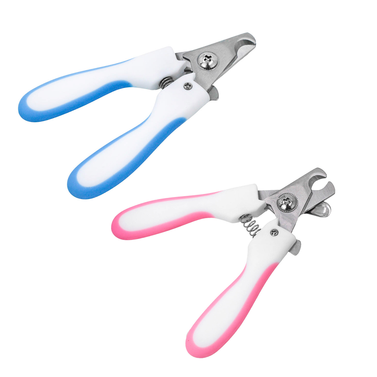 Alicate Pet Tesoura Corte De Unhas Com Lixa Cor:azul — imagem 1