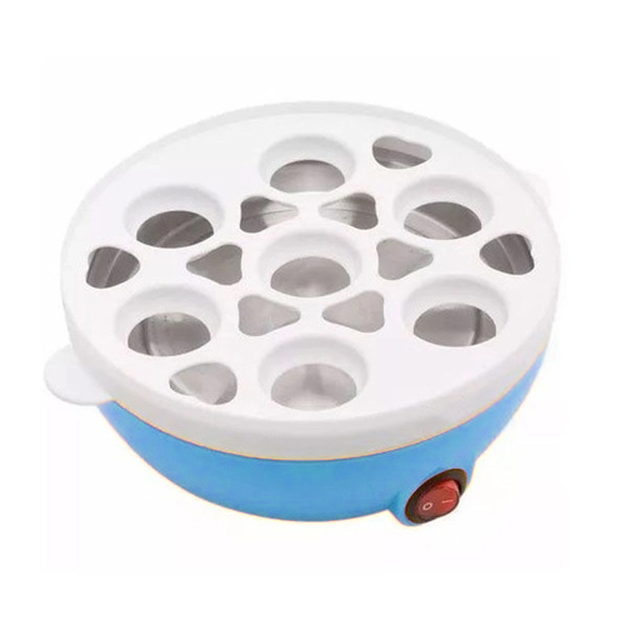 Cozedor Eletrico A Vapor Ovos Egg Cooker Cor:azul — imagem 1