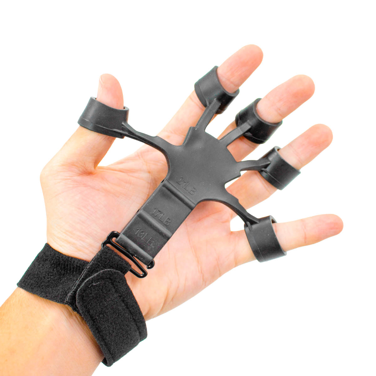 Elastico Extensor De Dedo Exercicio Yoga Alongar Tendinite — imagem 3