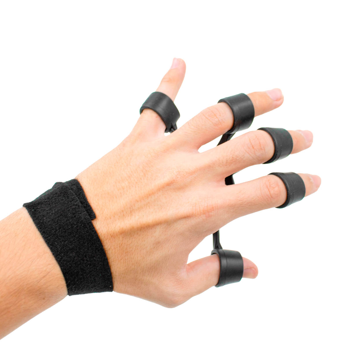 Elastico Extensor De Dedo Exercicio Yoga Alongar Tendinite — imagem 4