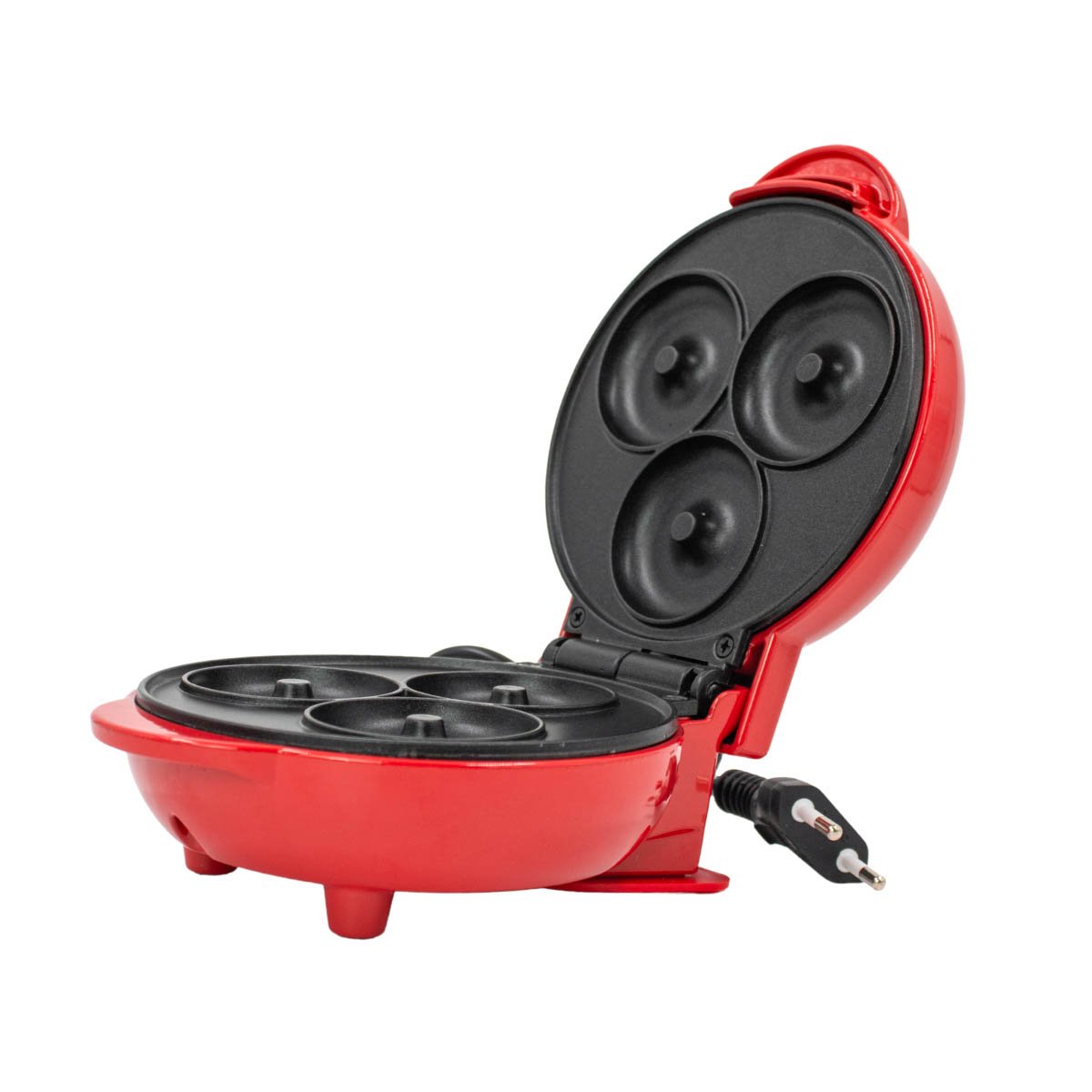 Mini Maquina Forma Elétrica Retro Rosquinhas Cor:vermelho — imagem 7