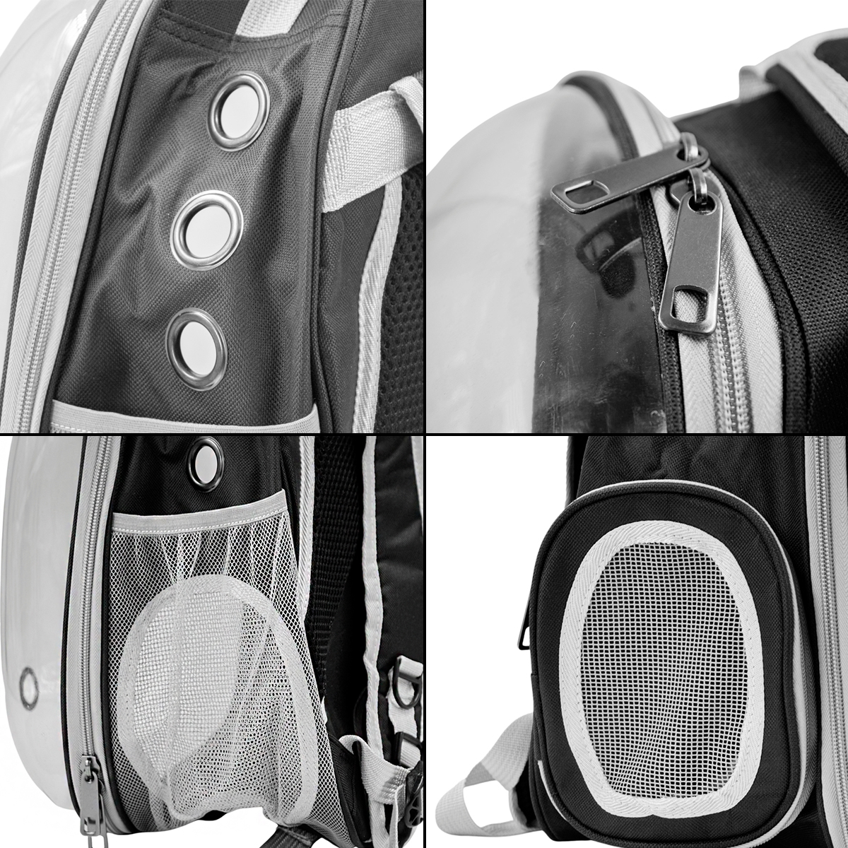 Mochila Pet Visão Panorâmica Passeios Astronauta Cor:azul — imagem 5