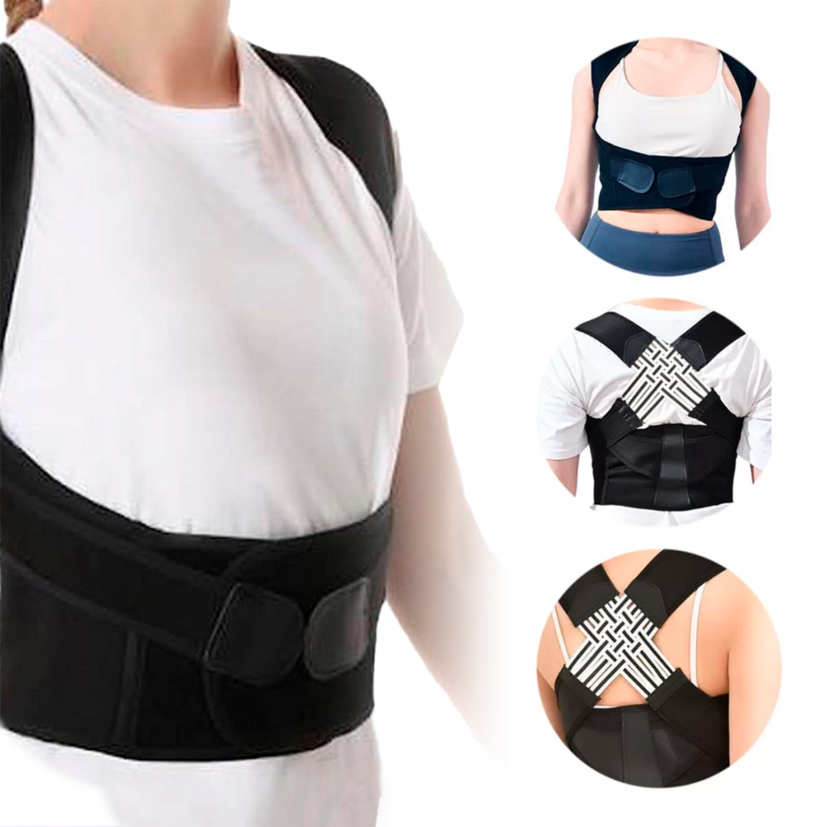 Colete Corretor Postural Ortopédico Xl — imagem 3