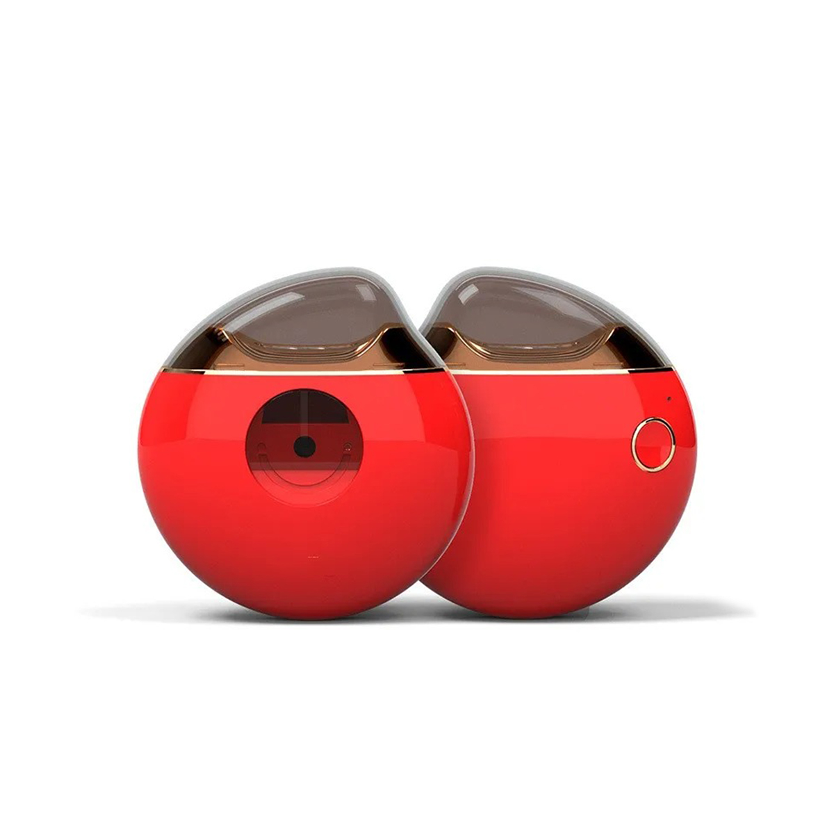 Cortador Unha Mini Lixa Elétrica Automático Cor:vermelho — imagem 1