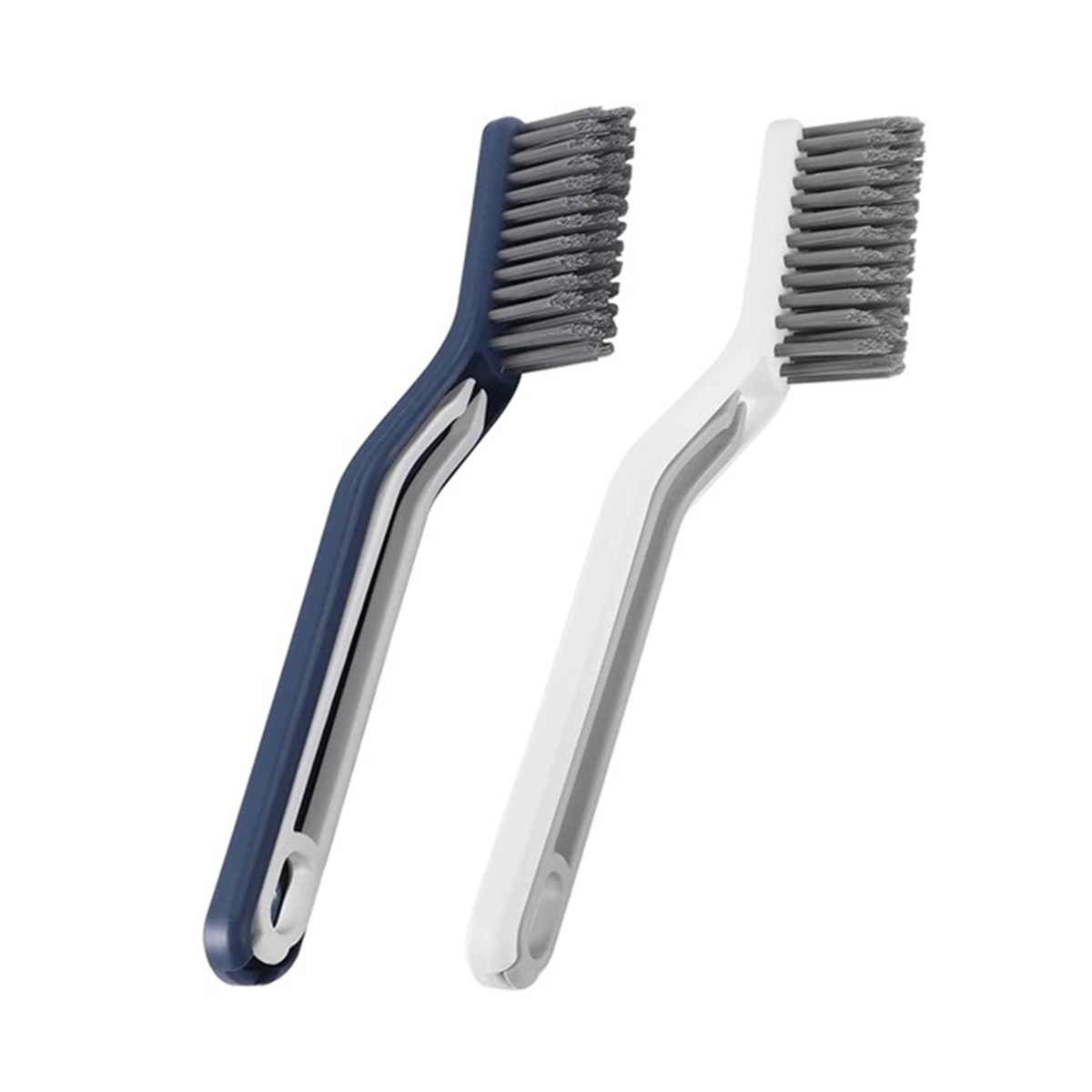 Escova Multiuso Limpeza Cantos Pinça 2 Em 1 Cor:azul — imagem 5
