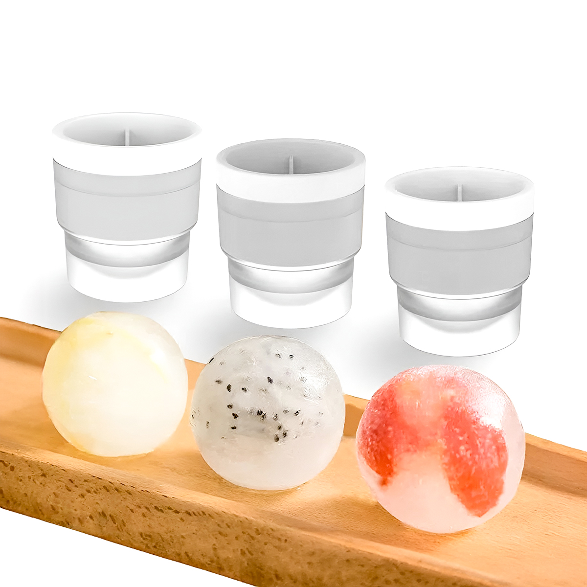Forma De Gelo Redonda Esfera Grande Drink Whisky Bar — imagem 3