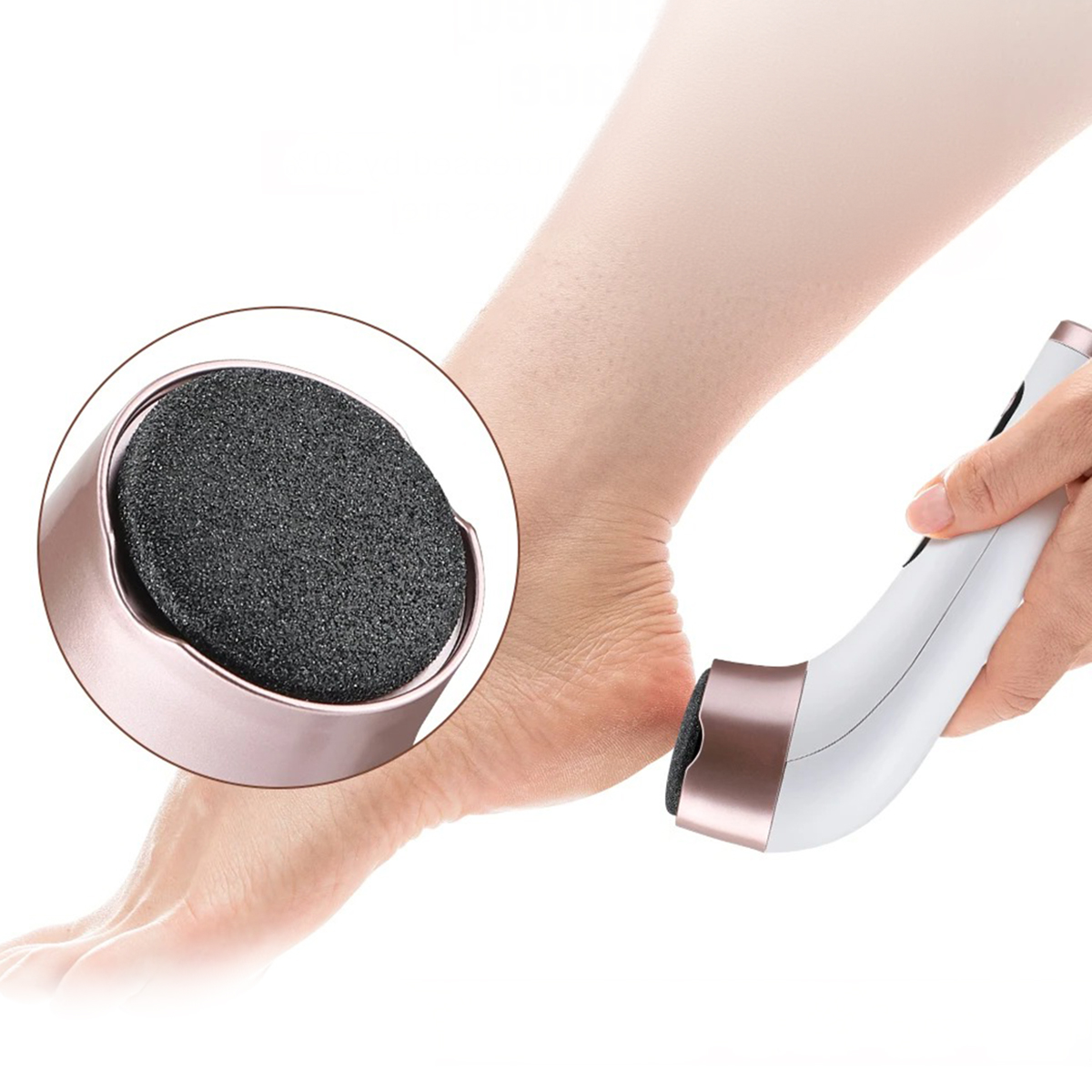 Lixa Pés Elétrico Removedor De Calos Portátil Usb Pedicure — imagem 2