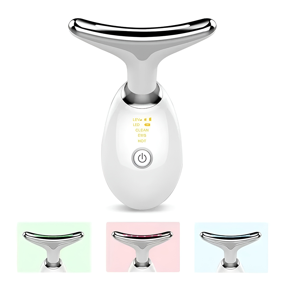 Massageador Facial Elétrico Pescoço Face Firmeza Usb Cor:preto — imagem 5