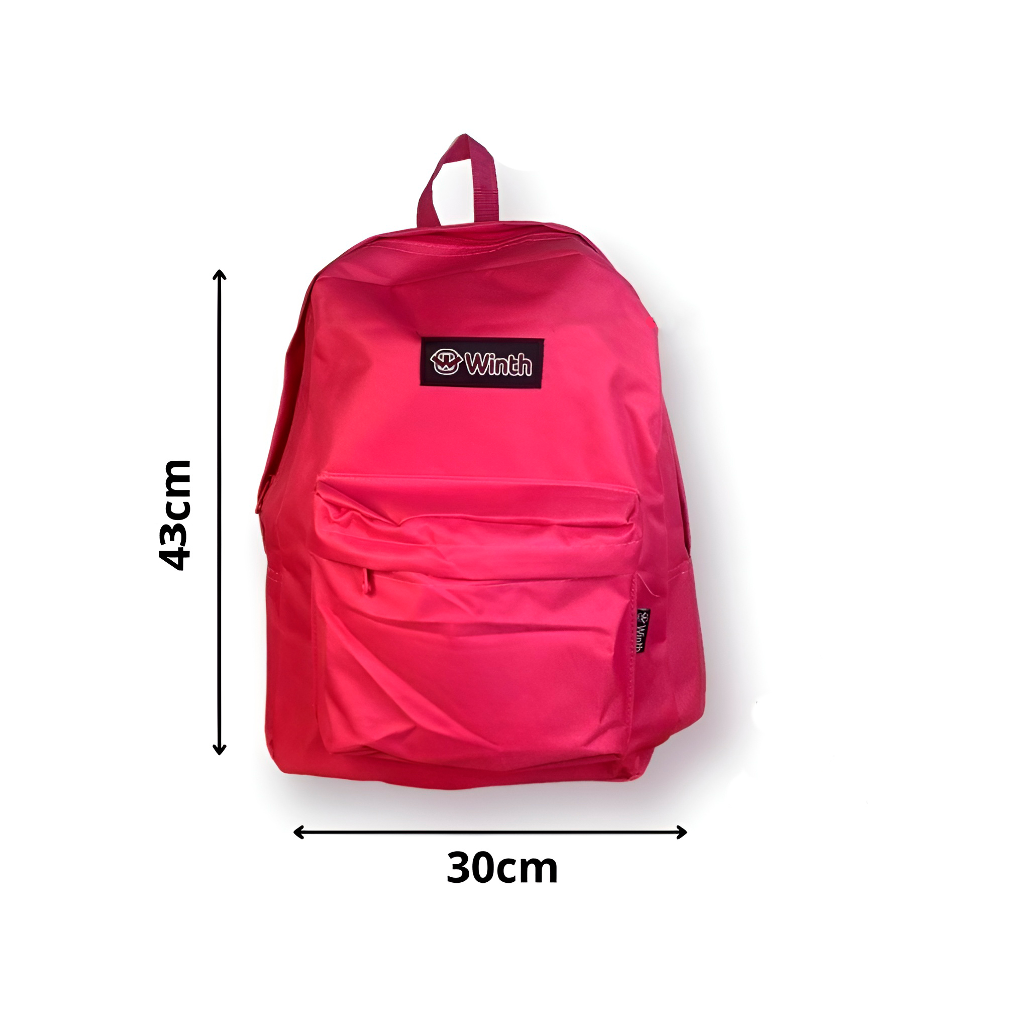 Mochila De Costas Escolar Juvenil Cores Cor:vinho — imagem 4