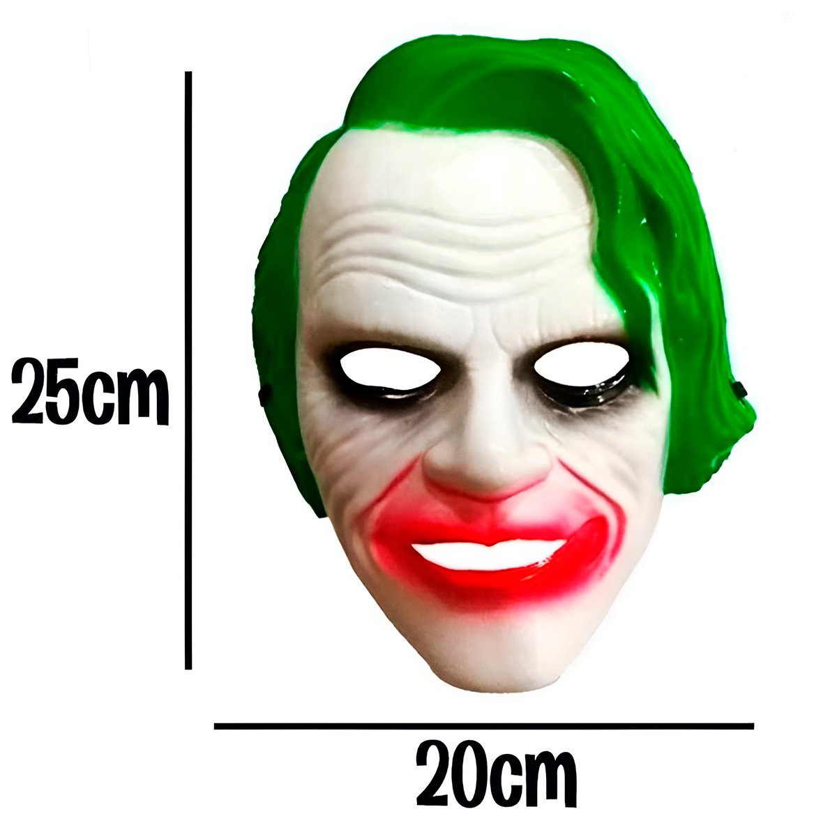 Máscara Coringa Joker Fantasia Infantil Adulto Fantasia — imagem 1