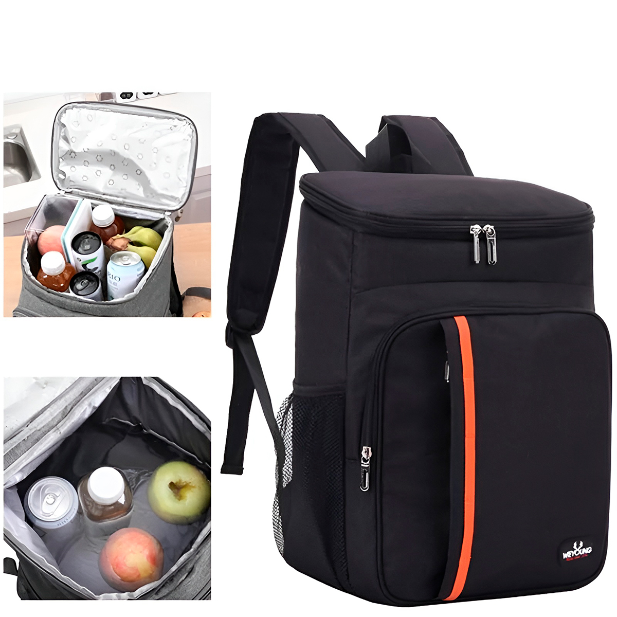 Mochila Bolsa Cooler Térmica Impermeável Praia Piscina — imagem 1