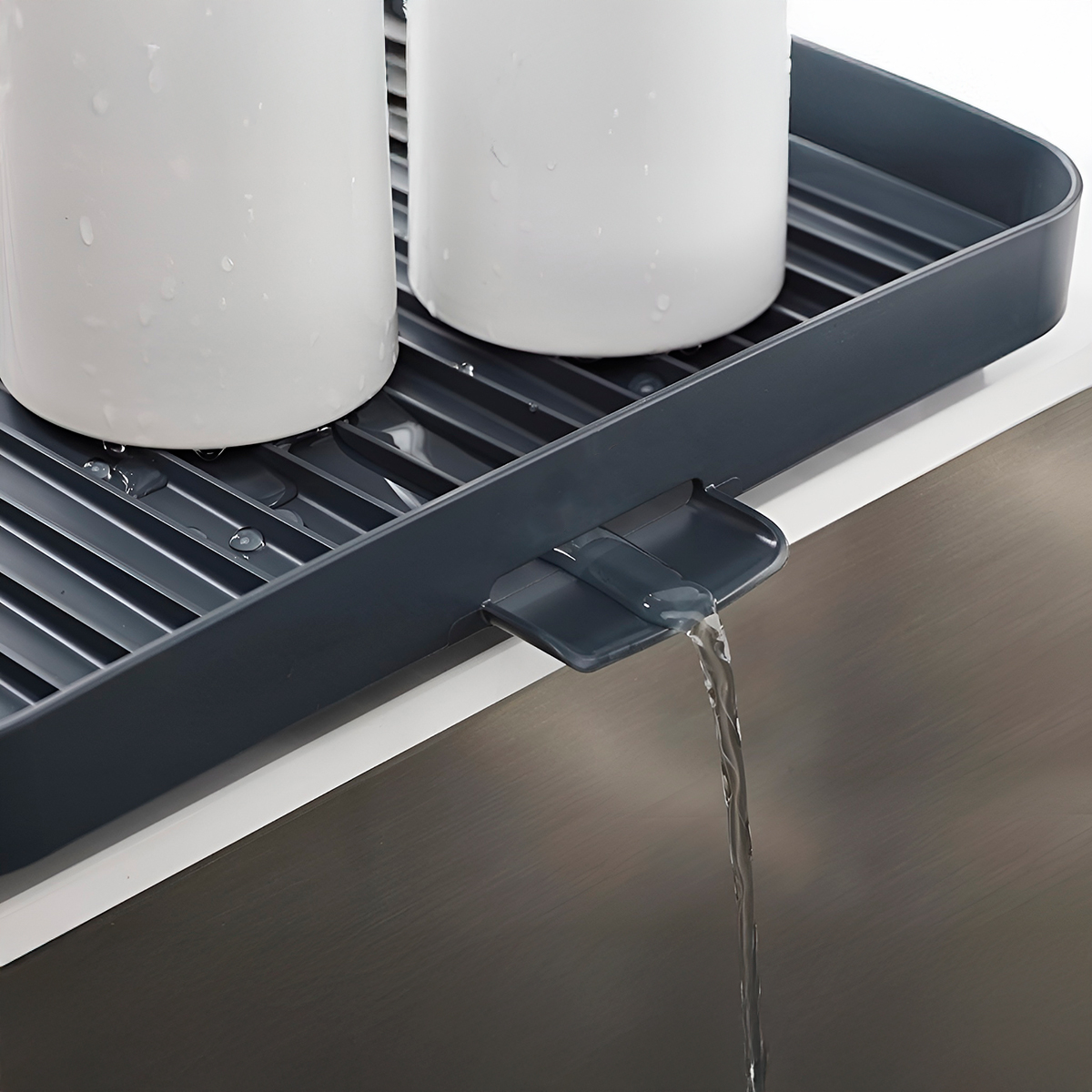 Escorredor Organizador Multifuncional Cozinha Pia Utensílios — imagem 3