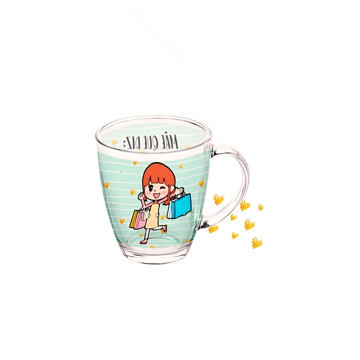 Caneca De Vidro Estampa Dia Das Mães Presente Personalizado — imagem 3