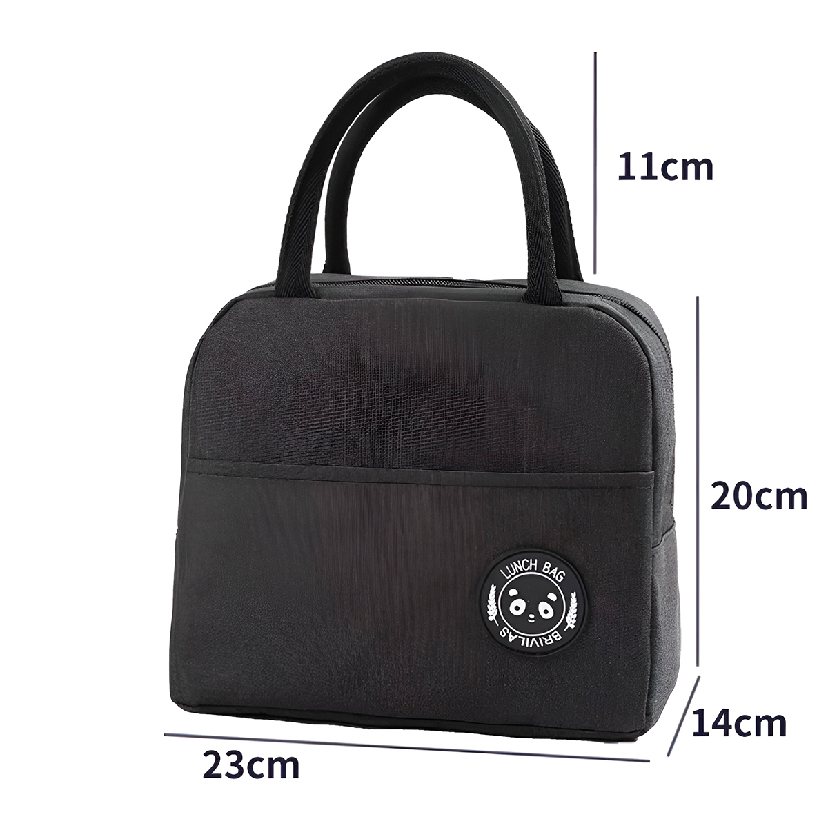 Bolsa Lancheira Térmica Marmita Trabalho  Academia Cor:rosa — imagem 6