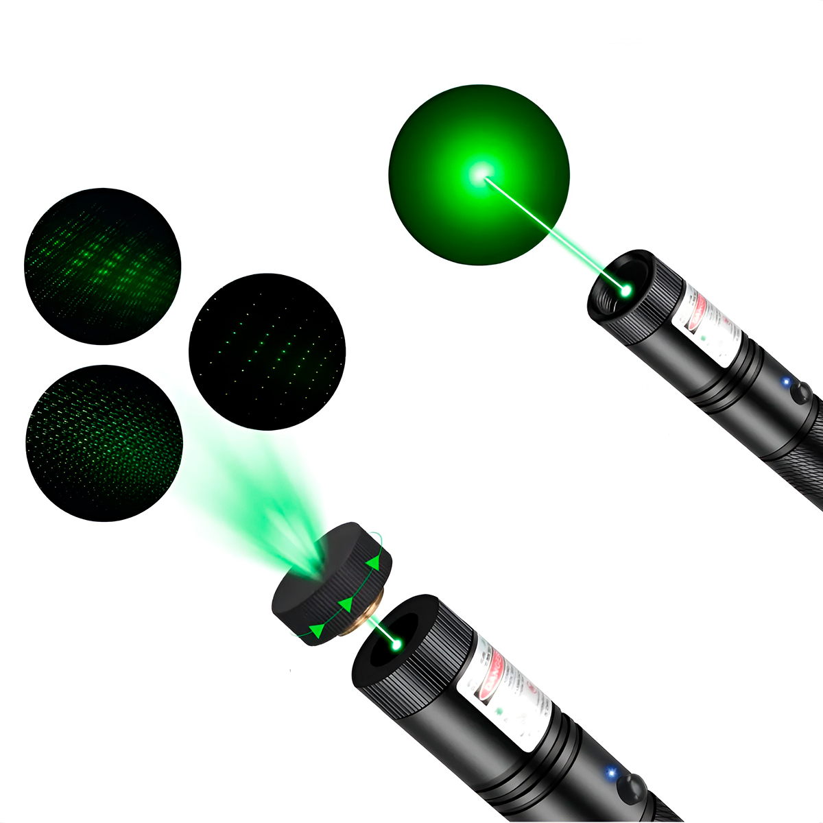 Caneta Laser Verde Potente Longo Alcance Recarregável — imagem 1