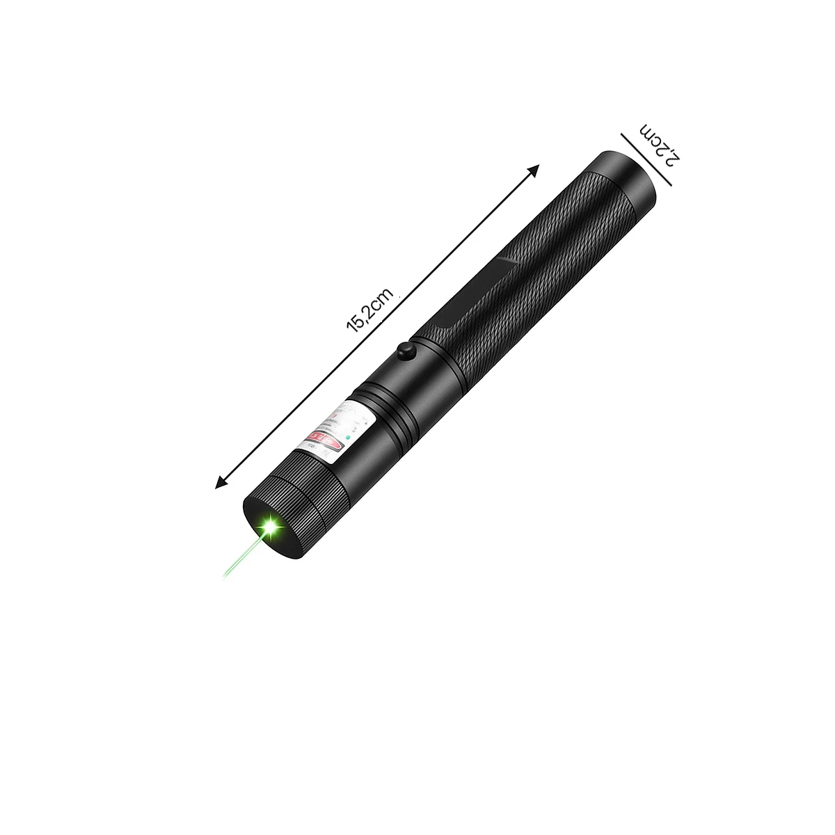 Caneta Laser Verde Potente Longo Alcance Recarregável — imagem 2